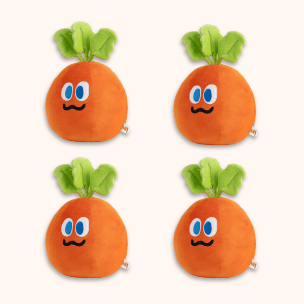 Mojo Carrot Plush 4PCS